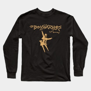 Madness Bodysnatchers - Distressed Brown Long Sleeve T-Shirt